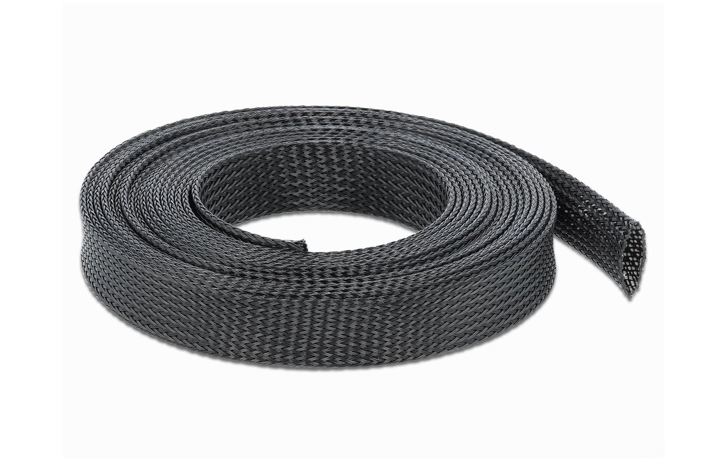 Delock Gaine de câble 5m x 19 mm Noir