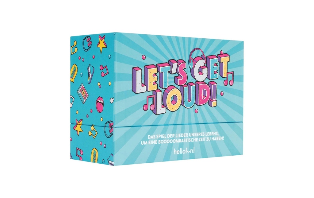 HUCH! Jeux de cartes Let's get loud!