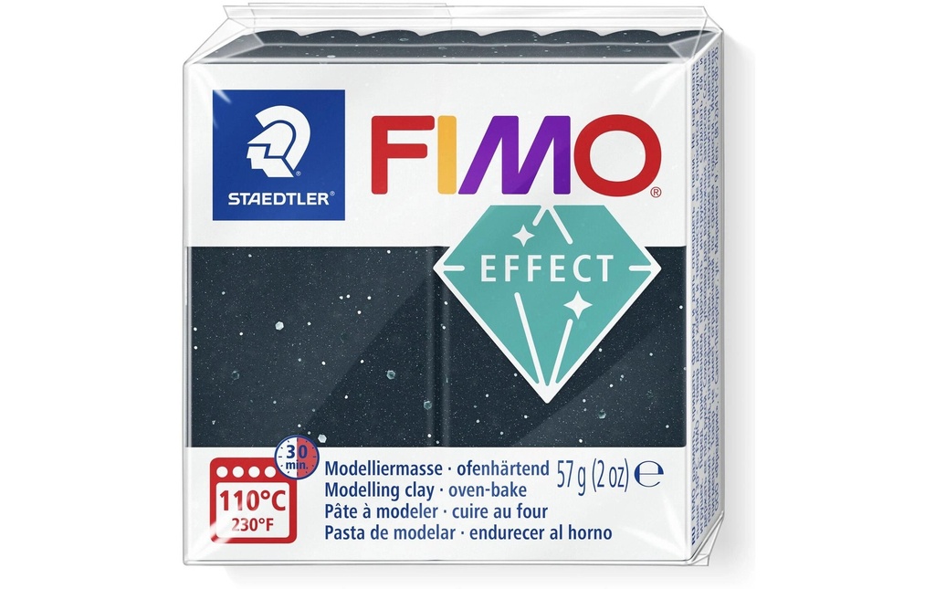 Fimo Matière à modeler Soft Granit noir