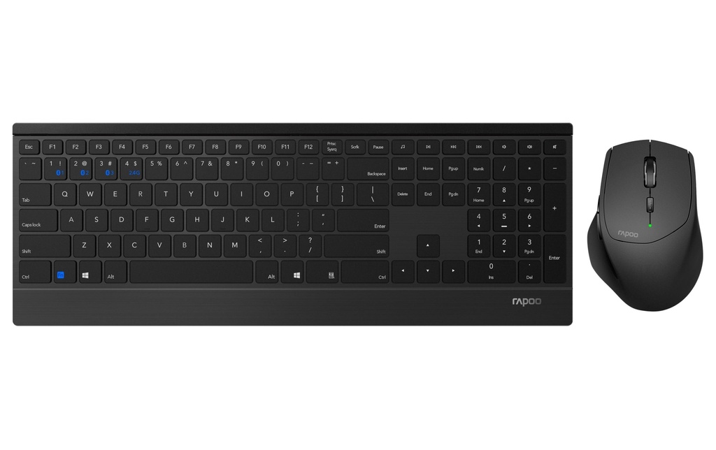 Rapoo Ensemble clavier-souris 9500M