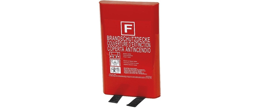 P.R.O. Couverture anti-feu 100 x 100 cm jusqu'à 1250 °C