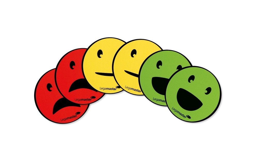 LEGAMASTER Symboles magnétique Emoticon