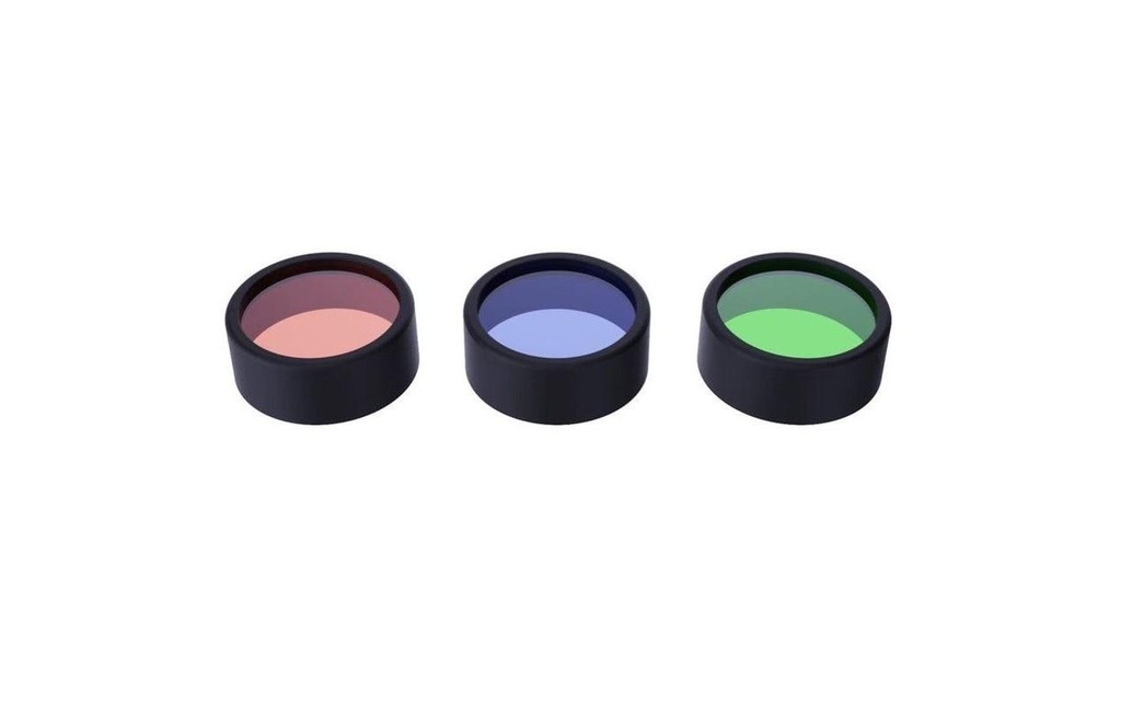 Nordride Filtre de couleur TL Range R Set, Rouge / Bleu / Vert