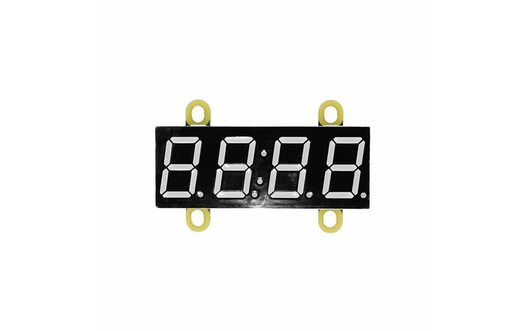 M5Stack Unité d'horloge numérique rouge à 7 segments