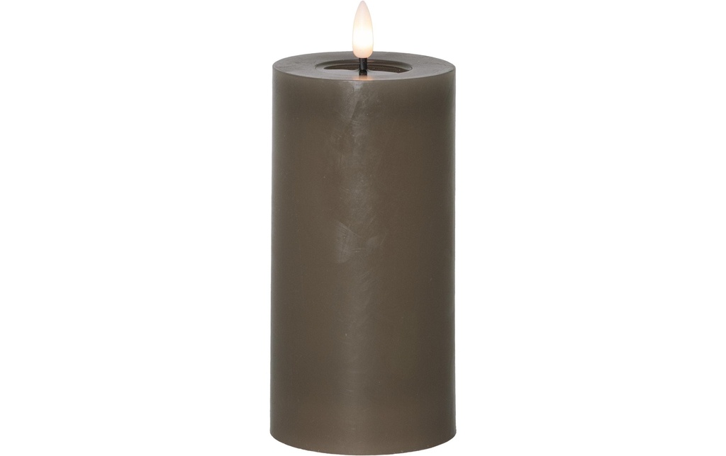 Star Trading Bougie LED Flamme Flow, Marron