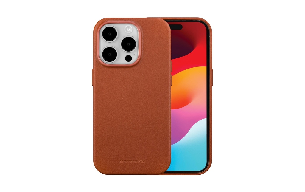 dbramante1928 Book Cover Lynge iPhone 15 Pro Max Brun