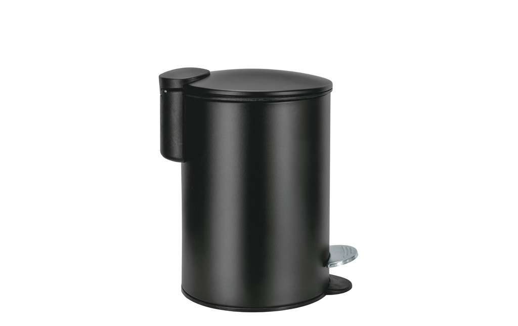 Kleine Wolke Poubelle à pédale Silence 3 l, Noir