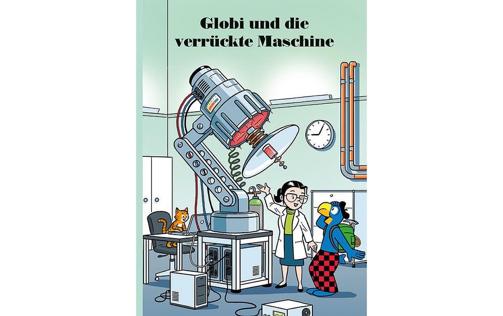 Globi Verlag Livre d’images Globi und die verrückte Maschine