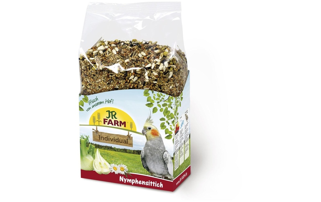JR Farm Nourriture pour oiseaux d'ornement Perruche nymphe individuelle, 1 kg
