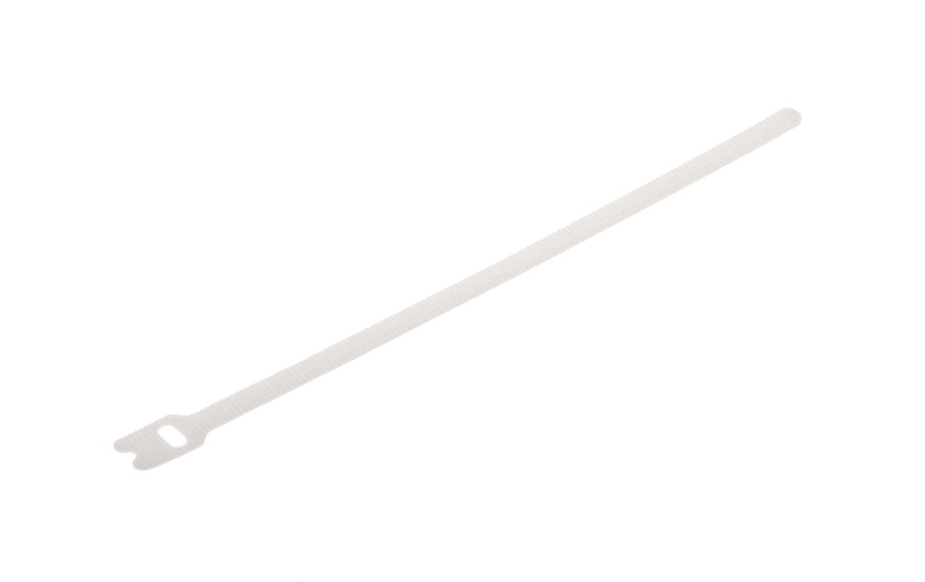FASTECH Serre-câble auto-agrippant E7-2 Strap 7 x 200 mm Blanc, 10 pièces