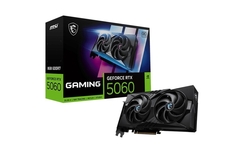 MSI Carte graphique GeForce RTX 5060 8G GAMING OC