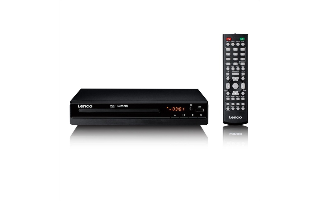 Lenco Lecteur DVD DVD-121BK USB HDMI SCART