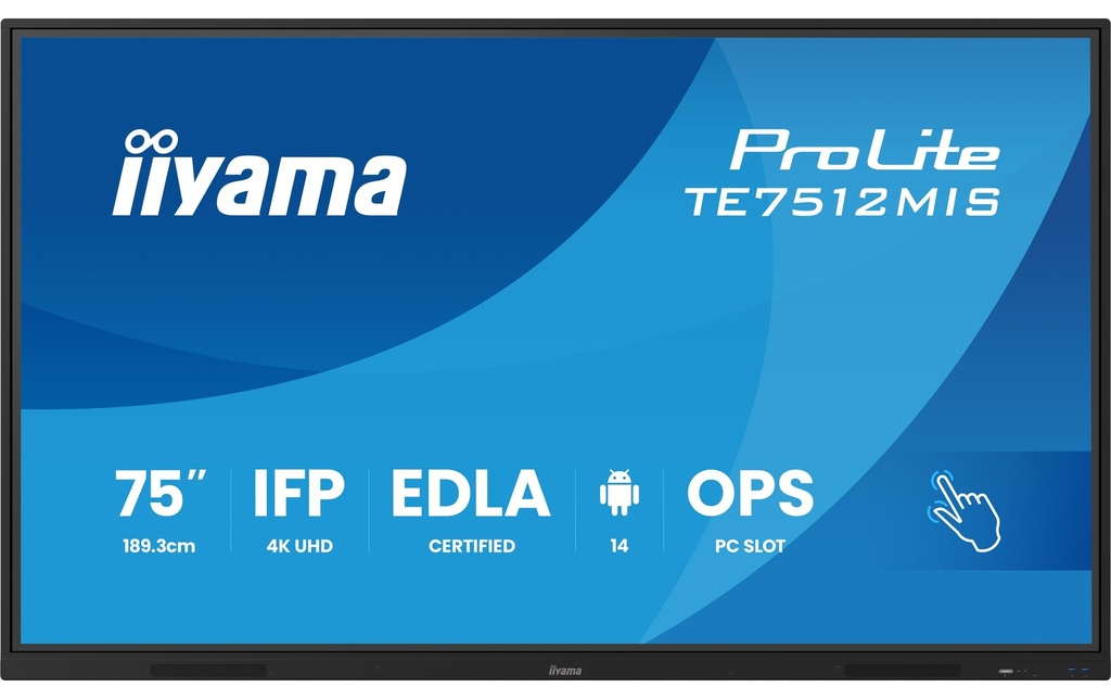 iiyama Écran tactile ProLite TE7512MIS-B4AG  75