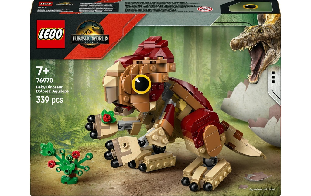 LEGO® Jurassic World Dolores le bébé dinosaure: Aquilops