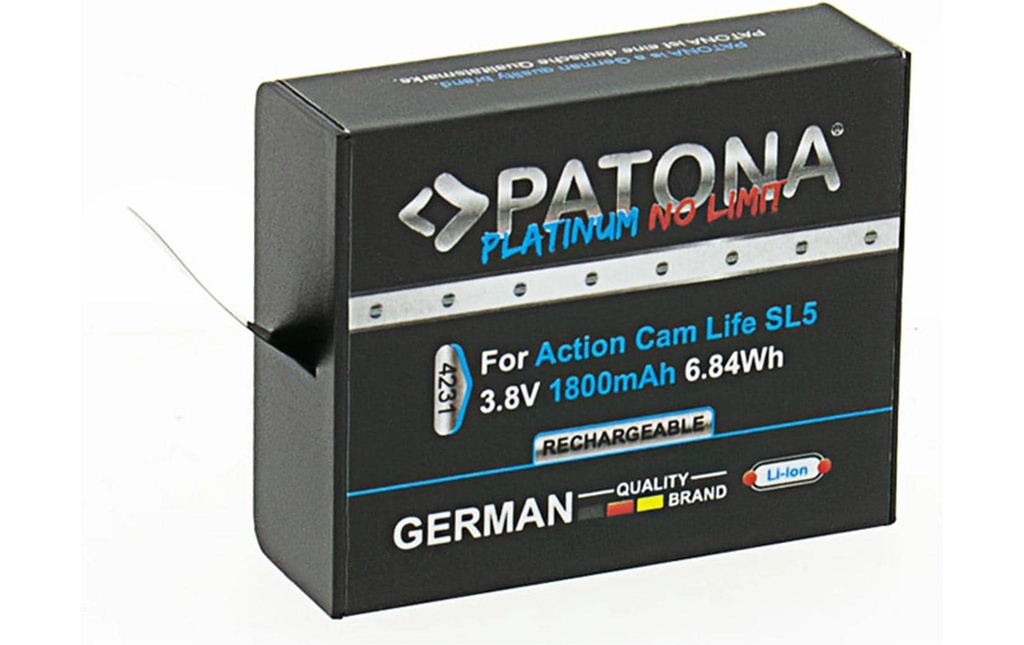 Patona Batterie pour caméra vidéo Life SL5