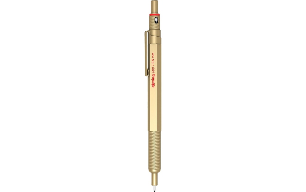 Rotring Porte-mines 600 0.5 Metallic Gold