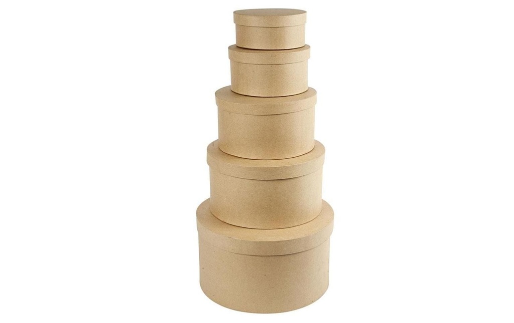 Creativ Company Boîte en carton 8-19 cm 5 Pièce/s