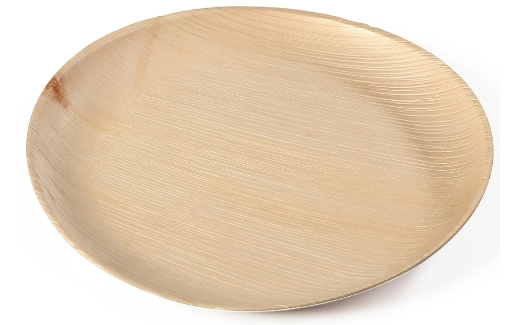 Sier Assiettes jetables Palm 15 cm, 20 Pièce/s, Brun clair
