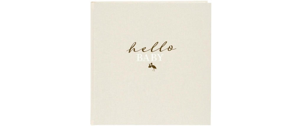 Goldbuch Album de bébé hello baby 30 x 31 cm, 60 pages