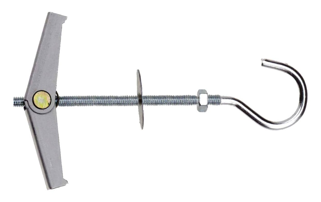 Tox-Dübel Chevilles à ressort pliantes Pirat Eddi-S M4 2 Pièce/s