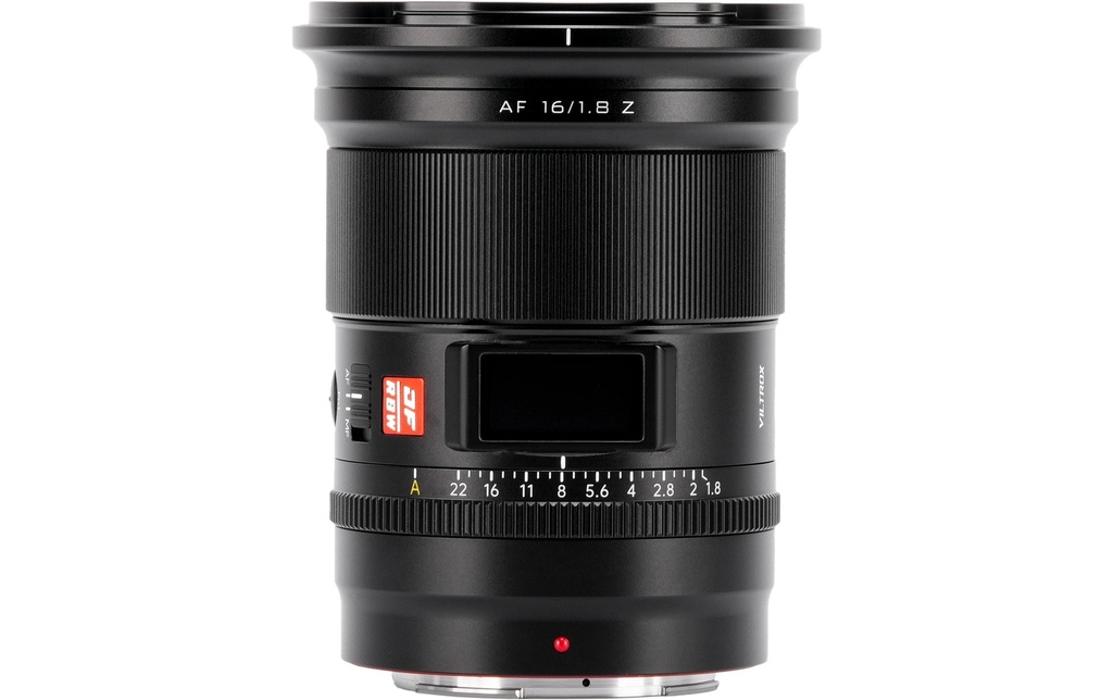 Viltrox Longueur focale fixe AF 16mm F/1.8 Z – Nikon Z