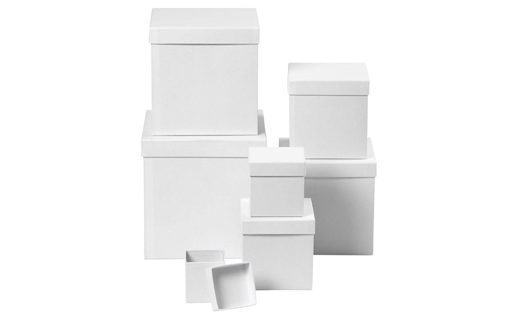 Creativ Company Boîte en carton 7,5-20 cm 7 Pièce/s