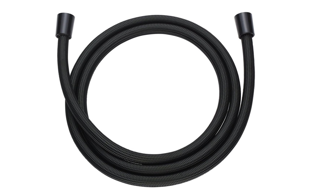 diaqua® Tuyau de douche CHROMALUX Zero K x DK, 150 cm, noir