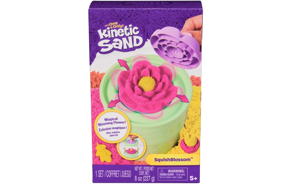 Spinmaster Kinetic Sand Squish Blossom 227 g