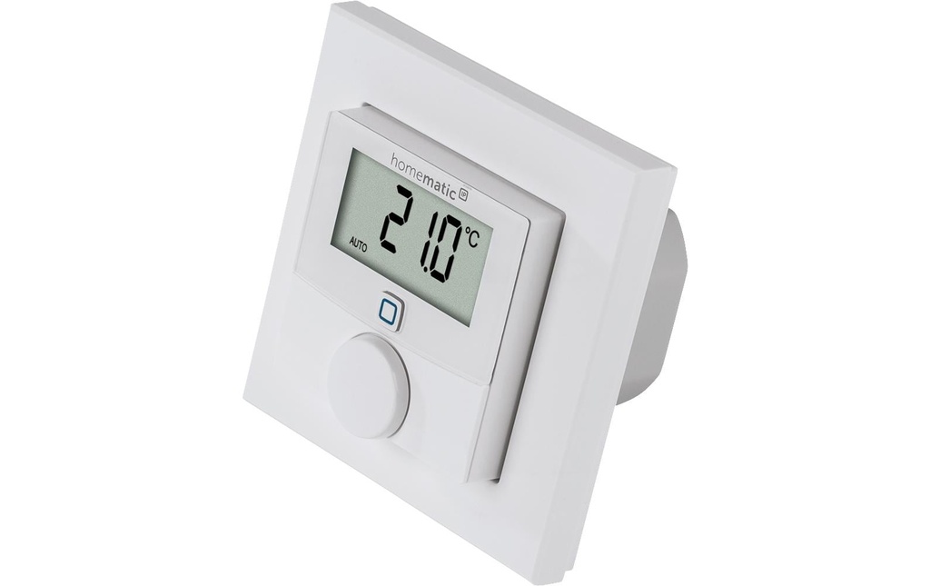Homematic IP Thermostat mural radio pour maison intelligente avec sortie de commutation 230 V