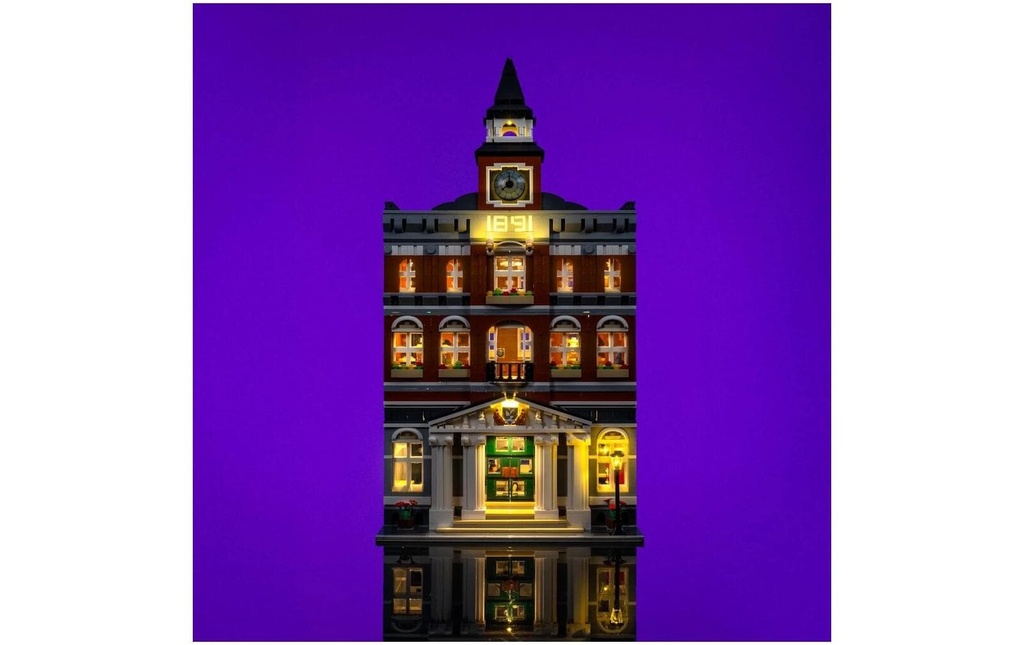 Light My Bricks Lumières-LED pour LEGO® 10224 Hôtel de ville Creator