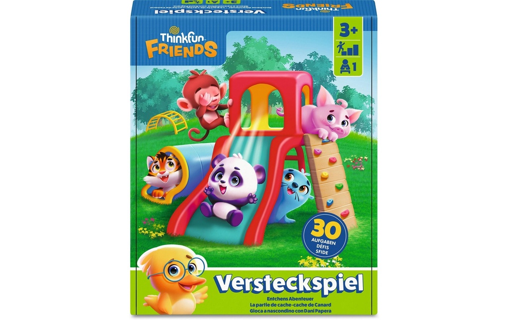 Ravensburger ThinkFun Friends: Jeu de cache-cache à partir de 3 ans, 1 joueur