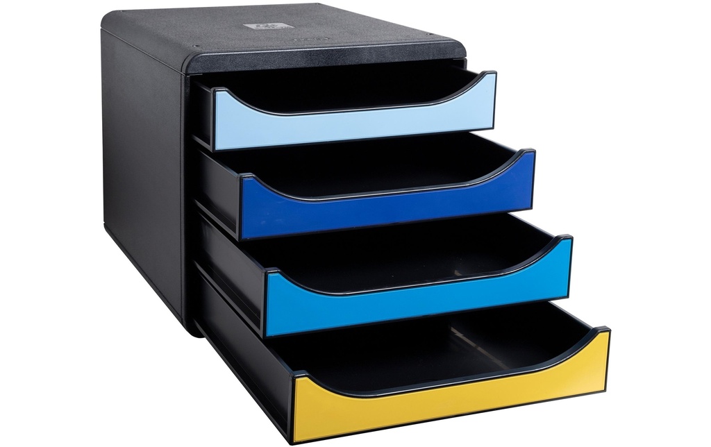 Exacompta Boîte à tiroirs Bee Blue Big Box Plus