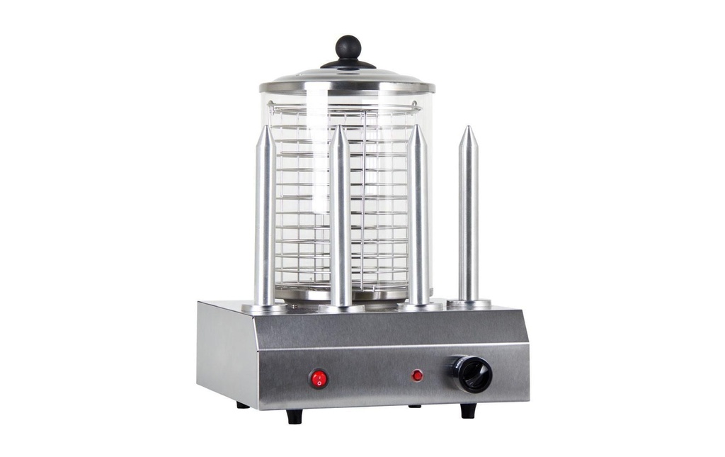 Berger Lanz Machine à hot dogs Weber HD104 avec 4 brochettes