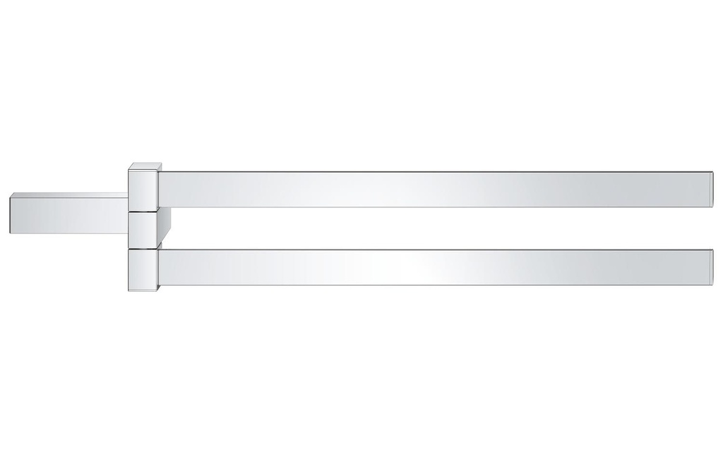 GROHE Porte-serviette Selection Cube, double