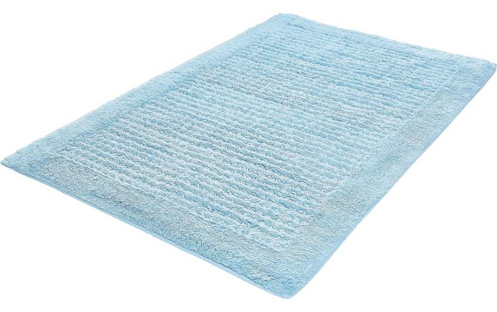 Kleine Wolke Tapis de bain Net 60 x 90 cm, Bleu clair
