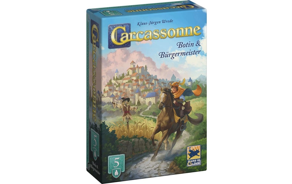 Hans im Glück Jeux pour la famille Carcassonne Botin et maire (d)