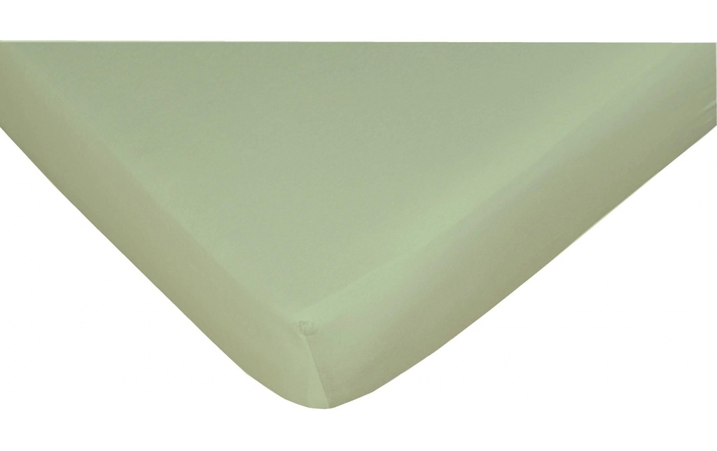 Night Fashion Drap-housse Jerry 90-100 x 200 cm, Vert clair