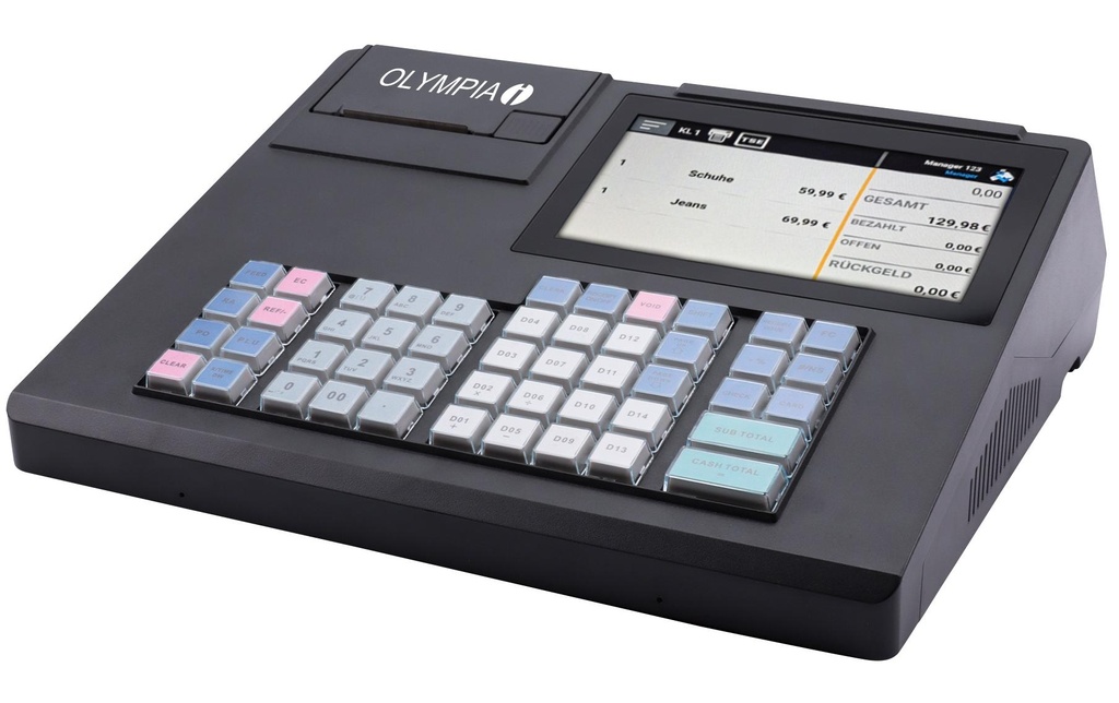 Olympia Caisse enregistreuse K200 Noir
