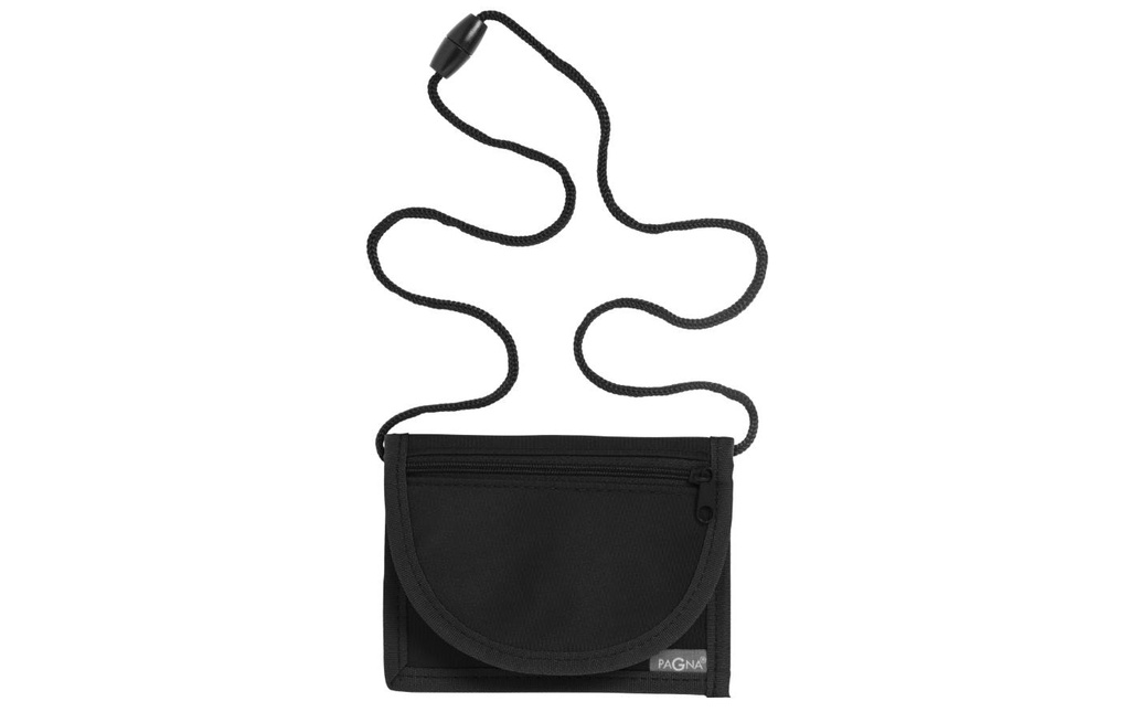 Pagna Pochette tour de cou Basic 13 x 10 cm Nylon, Noir