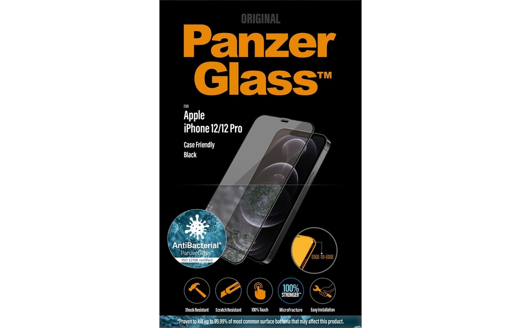 Panzerglass Protection d’écran Case Friendly AB iPhone 12 / 12 Pro