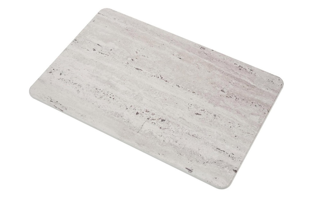 Wenko Tapis de bain Puna 39 x 60 cm, Gris