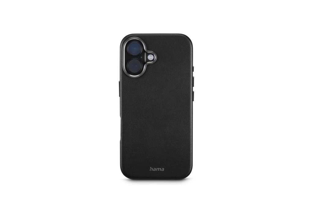 Hama Coque arrière Premium iPhone 16 Noir