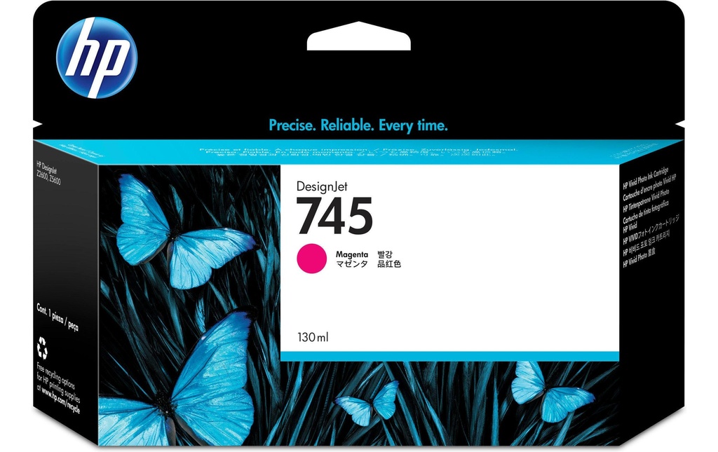 [253745002] HP HP cart.d'encre 745 magenta