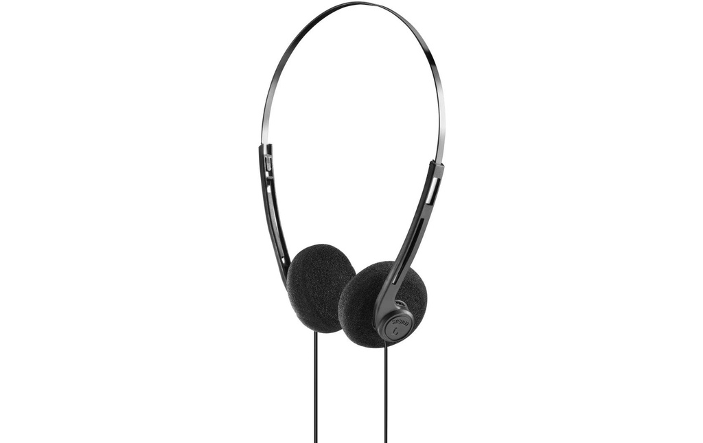 Hama Casque d'écoute Slight II On-Ear Noir; Argenté