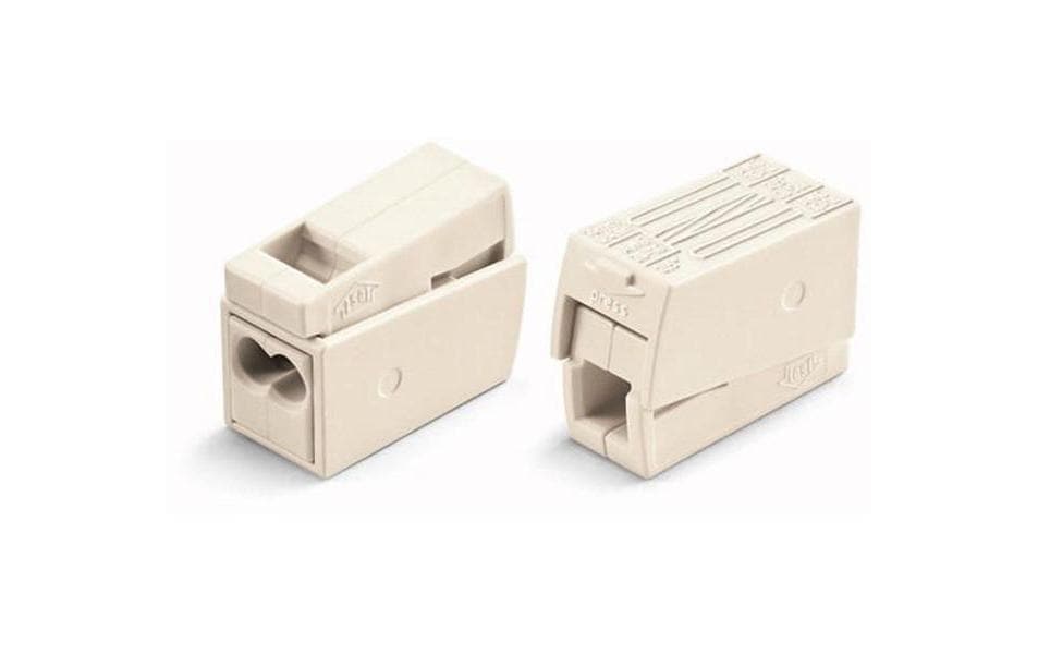 WAGO Borne pour luminaires 3-fach, 100 Pièce/s