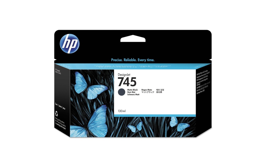 HP HP cart.d'encre 745 mat black