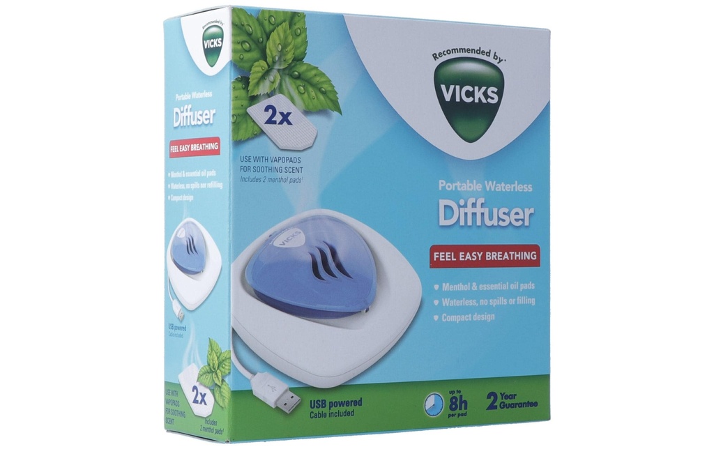 Vicks diffuseur portable sans eau VH180