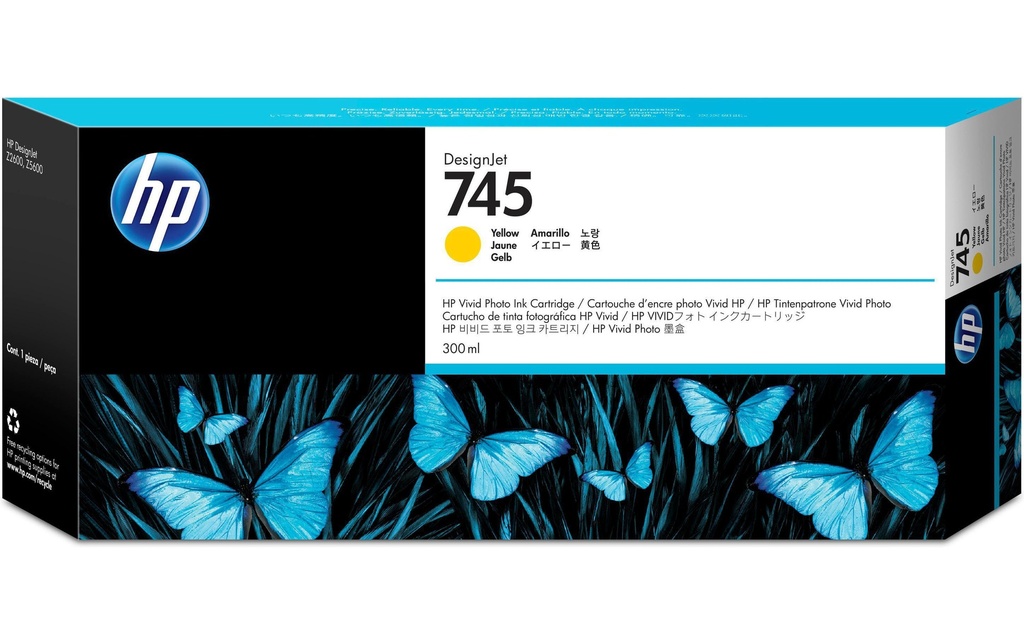 [253745300] HP HP cart.d'encre 745XL yellow