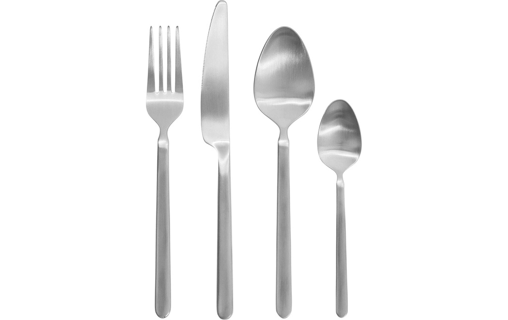 Blomus Kits de couverts Stella 16 pièces, Argenté