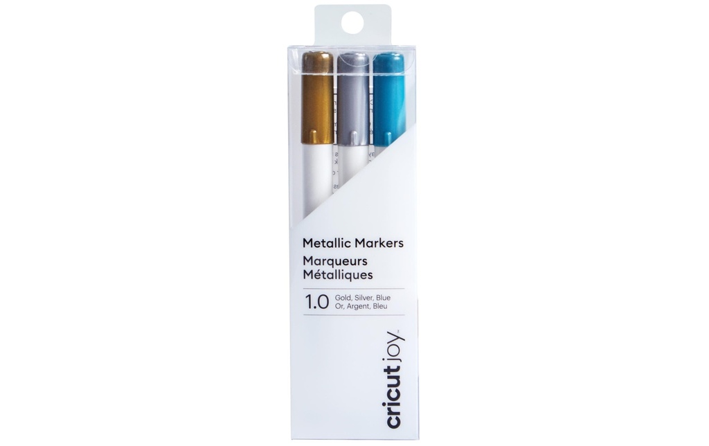 Cricut Set de crayons Joy Metallic Marker 1.0 mm 3 broches